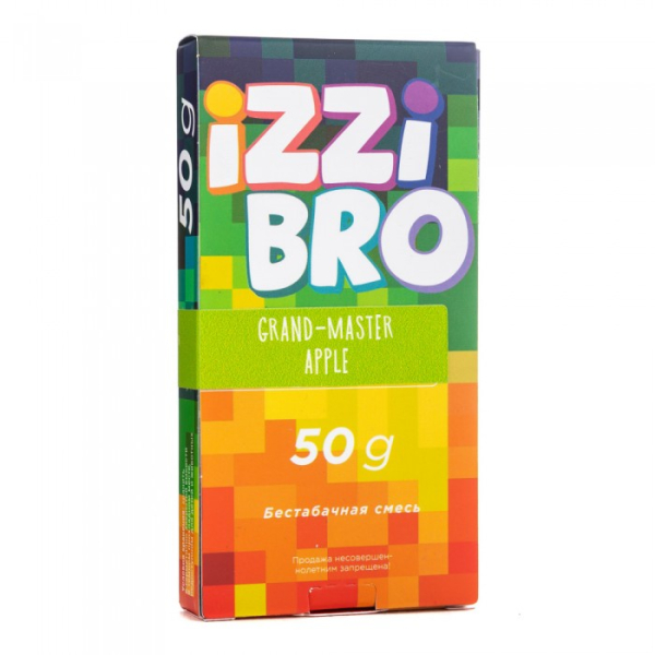 Смесь IZZIBRO GRAND master Apple (Ледяное Зеленое Яблоко) 50 гр в Мурманске