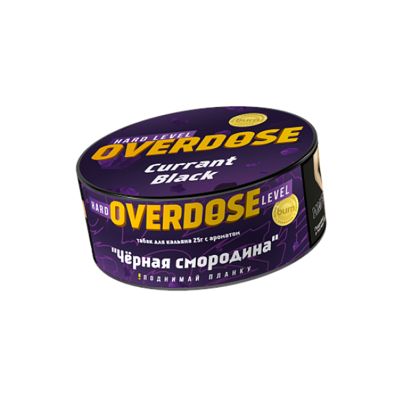 Табак OVERDOSE CURRANT BLACK 25 гр в Мурманске