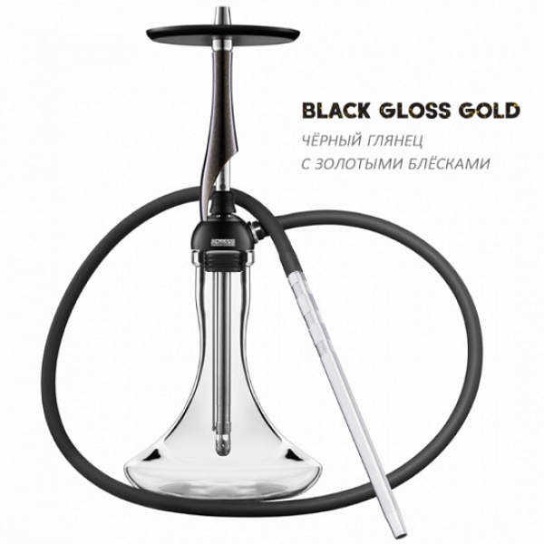 Кальян Koress K1T Black Gloss Gold в Мурманске