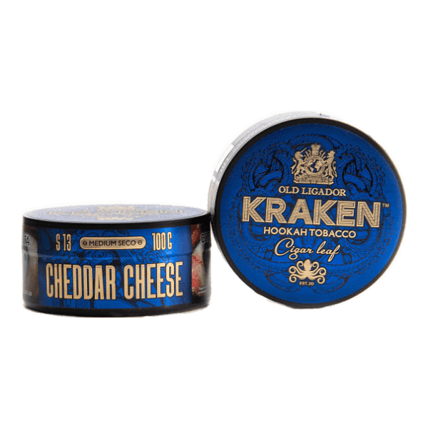 Табак Kraken Medium Seco Cheddar Cheese (Сыр Чеддер) 100 гр в Мурманске