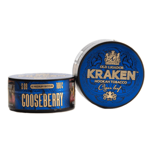 Табак Kraken Medium Seco Goozeberry (Крыжовник) 100 гр в Мурманске