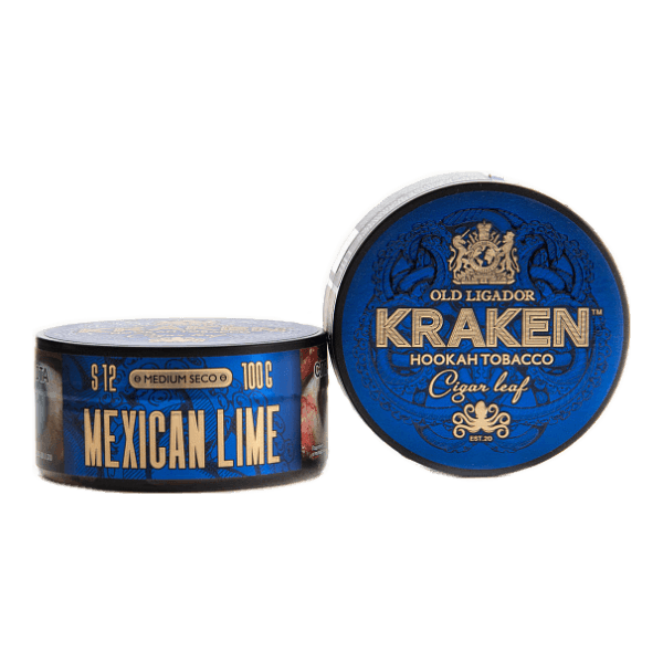 Табак Kraken Medium Seco Mexican lime (Мексиканский лайм) 100 гр в Мурманске