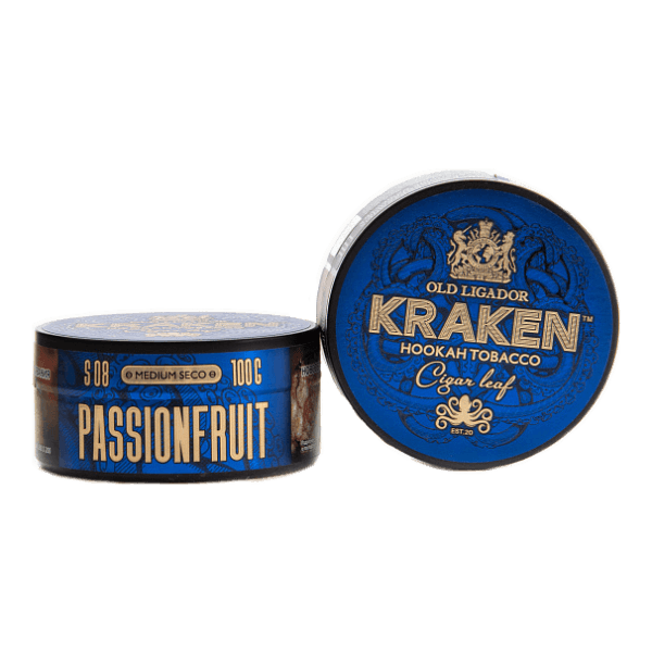 Табак Kraken Medium Seco Passion Fruit (Маракуйя) 100 гр в Мурманске