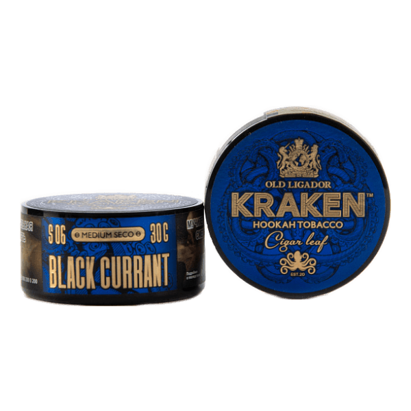 Табак Kraken Medium Seco Black Currant (Черная смородина) 30 гр в Мурманске