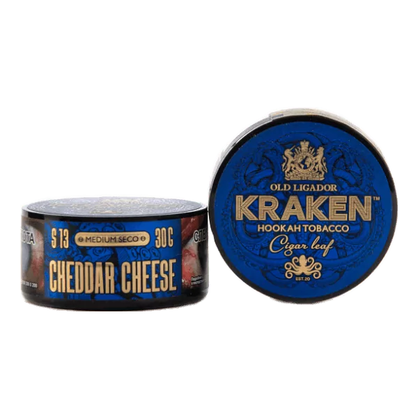 Табак Kraken Medium Seco Cheddar Cheese (Сыр Чеддер) 30 гр в Мурманске
