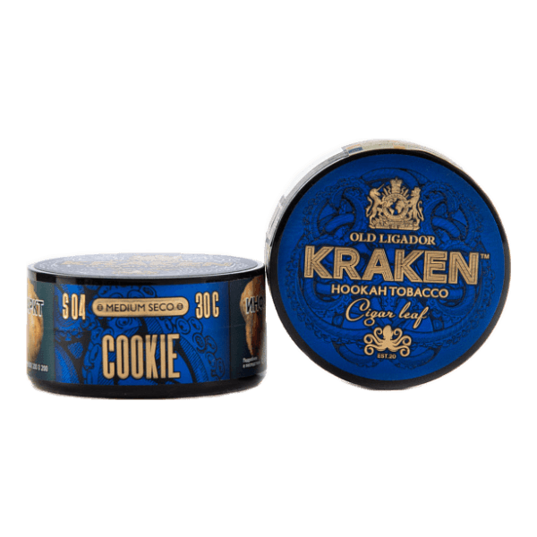 Табак Kraken Medium Seco Cookie (Печенье) 30 гр в Мурманске