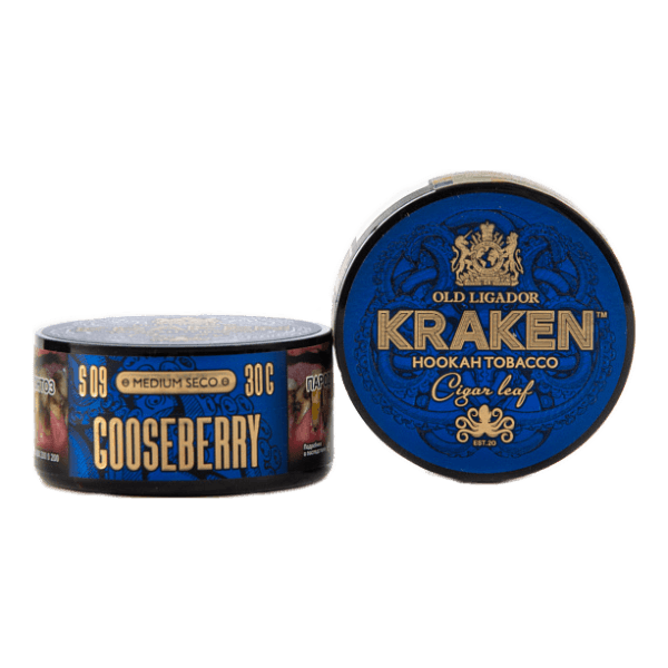 Табак Kraken Medium Seco Goozeberry (Крыжовник) 30 гр в Мурманске