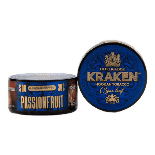 Табак Kraken Medium Seco Passion Fruit (Маракуйя) 30 гр в Мурманске