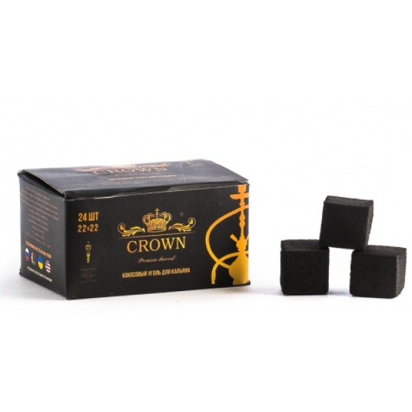 Уголь Crown Кокосовый 24 Шт (22 Мм) в Мурманске