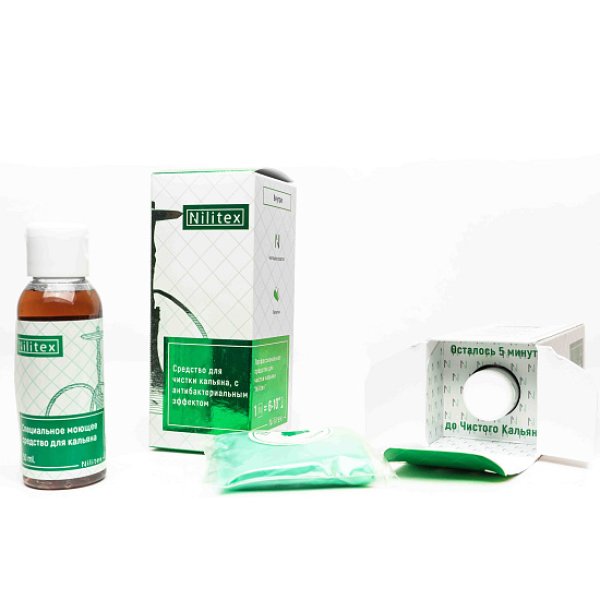 Средство Nilitex для чистки кальяна 50ML в Мурманске