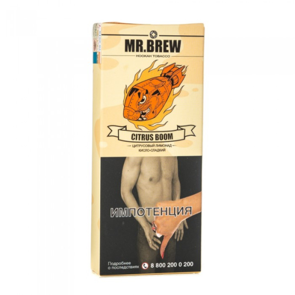 Табак Mr Brew Citrus Boom (Цитрусовый лимонад) 40 гр в Мурманске