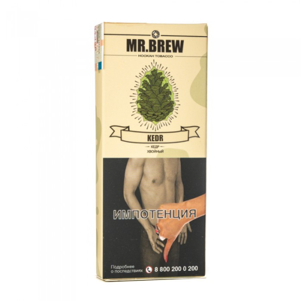 Табак Mr Brew Kedr (Кедровые шишки) 40 гр в Мурманске