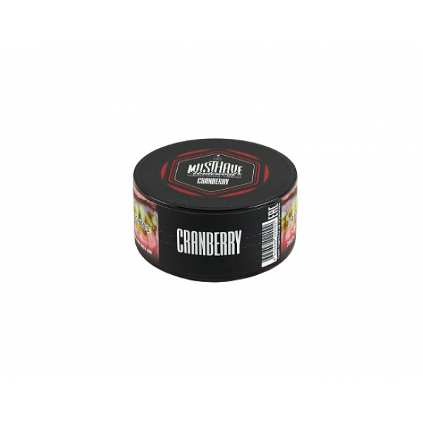 Табак MUST HAVE CRANBERRY 25 грамм в Мурманске