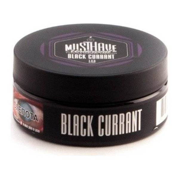 Табак Must Have Black Currant 125 грамм в Мурманске