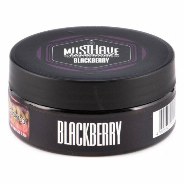Табак Must Have Blackberry 125 грамм в Мурманске