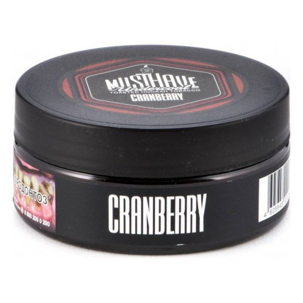 Табак Must Have Cranberry 125 грамм в Мурманске