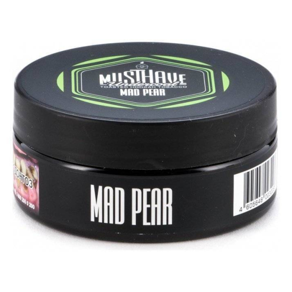 Табак Must Have Mad Pear 125 грамм в Мурманске