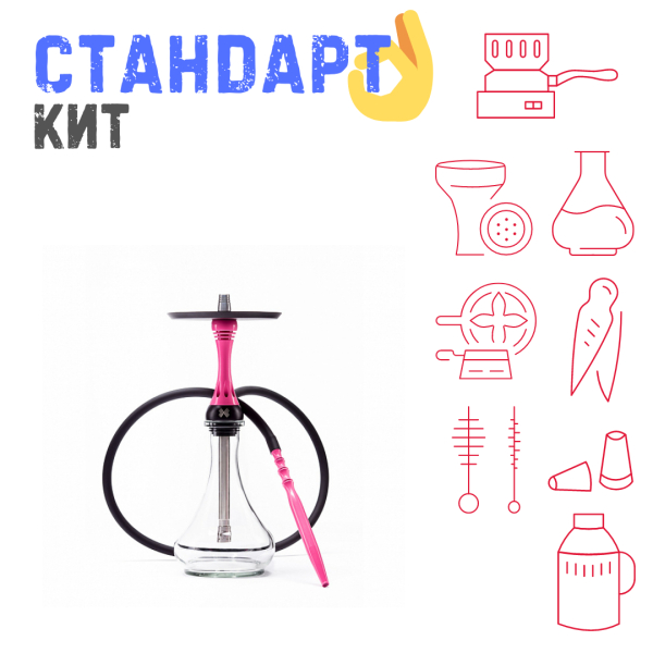 Набор с кальяном  Alpha Hookah X Rose СТАНДАРТ в Мурманске