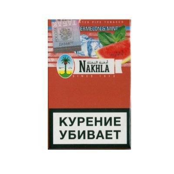 Табак Nakhla New Арбуз с мятой 50 гр в Мурманске