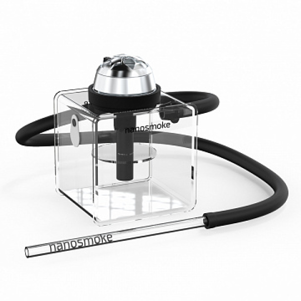 Кальян Nanosmoke box (прозрачный, 23 см) в Мурманске