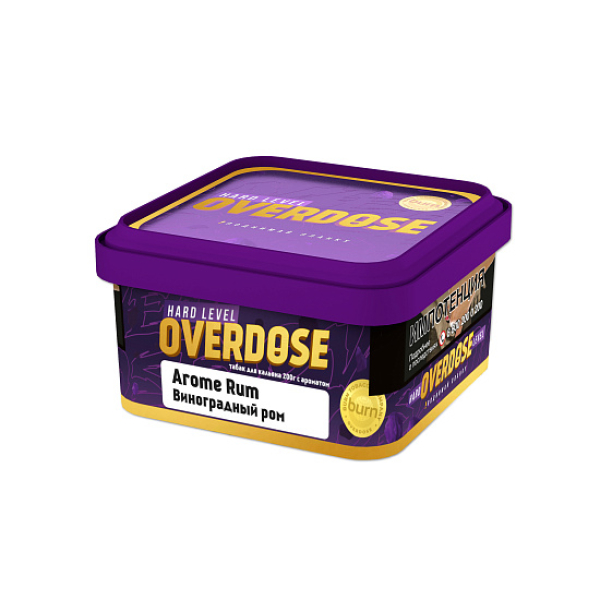 Табак OVERDOSE Aroma Rum 200 гр в Мурманске