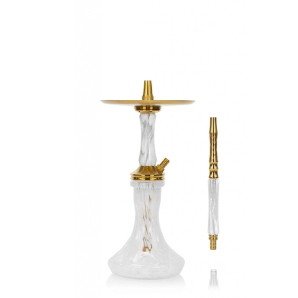 Кальян Ocean Hookah Kaif Small 2 (золотой,белый, 53 см) в Мурманске