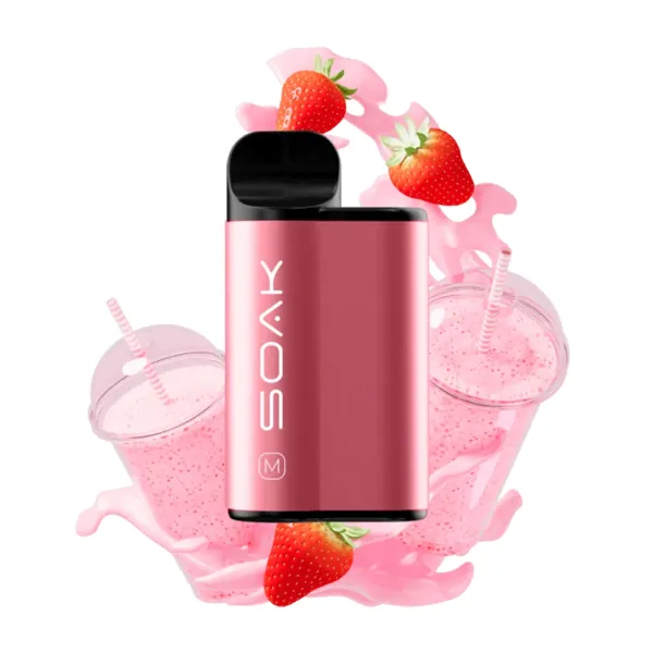 SOAK M Strawberry Cream dream (Клубничный милкшейк), 4000 тяг в Мурманске