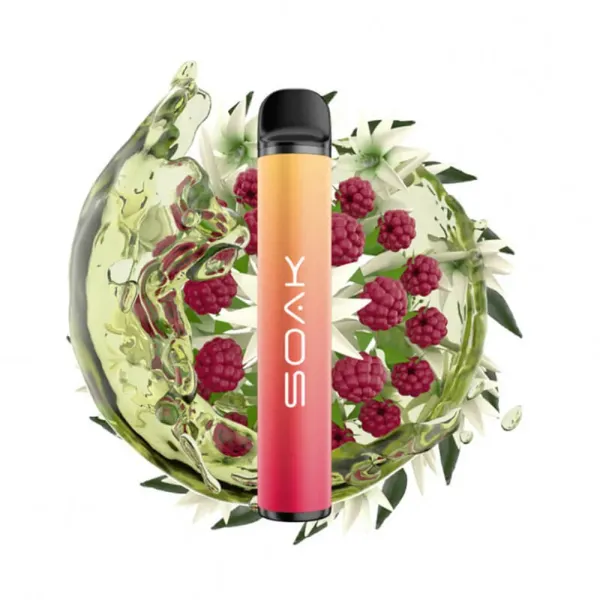 SOAK X Jasmin Raspberry Tea (Жасминовый чай с малиной), 1500 тяг в Мурманске
