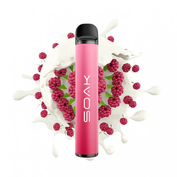 SOAK X Raspberry Yogurt (Малиновый йогурт), 1500 тяг в Мурманске