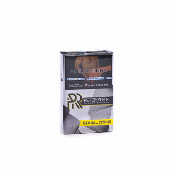 Табак Peter Ralf Bengal citrus (Лимон и Мята со Специями) 50 гр в Мурманске