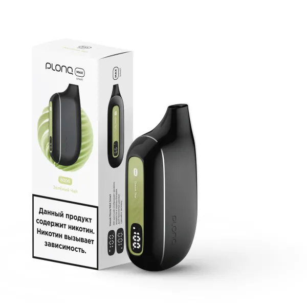 Plonq Max Smart Зеленый Чай (8000 Затяжек) 20 Мг в Мурманске