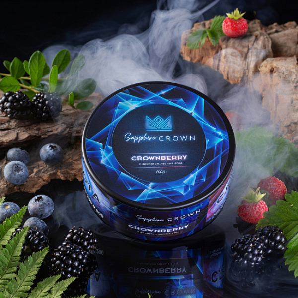 Табак Sapphire Crown Crownberry (Лесные Ягоды) 100 гр в Мурманске