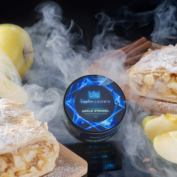 Табак Sapphire Crown Apple Strudel (Яблочный Штрудель) 25 гр в Мурманске