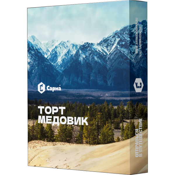 Табак Сарма Торт Медовик 25 гр в Мурманске