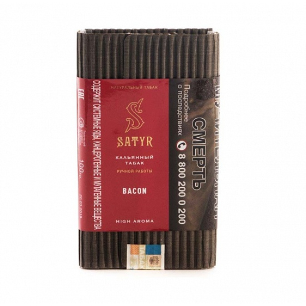 Табак Satyr Bacon 100 грамм в Мурманске