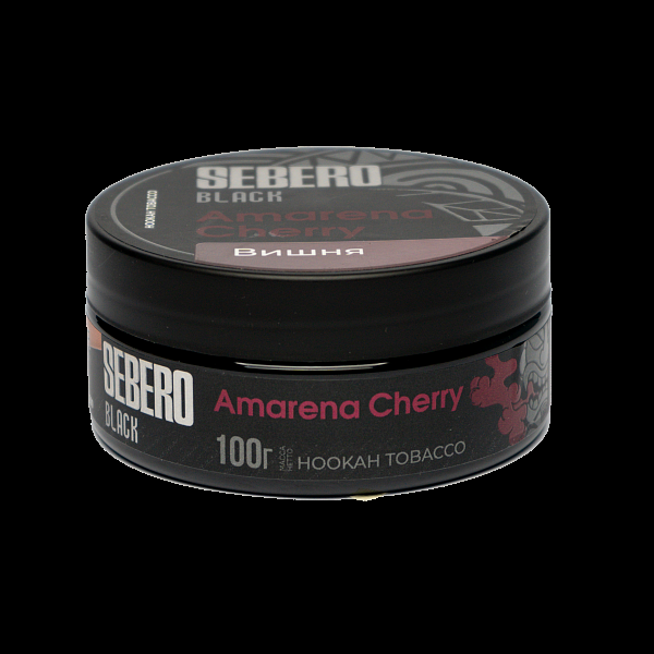 Табак SEBERO BLACK AMARENA CHERRY 100 гр в Мурманске