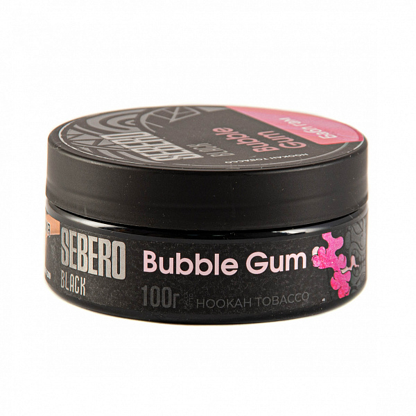 Табак SEBERO BLACK BUBBLE GUM 100 гр в Мурманске