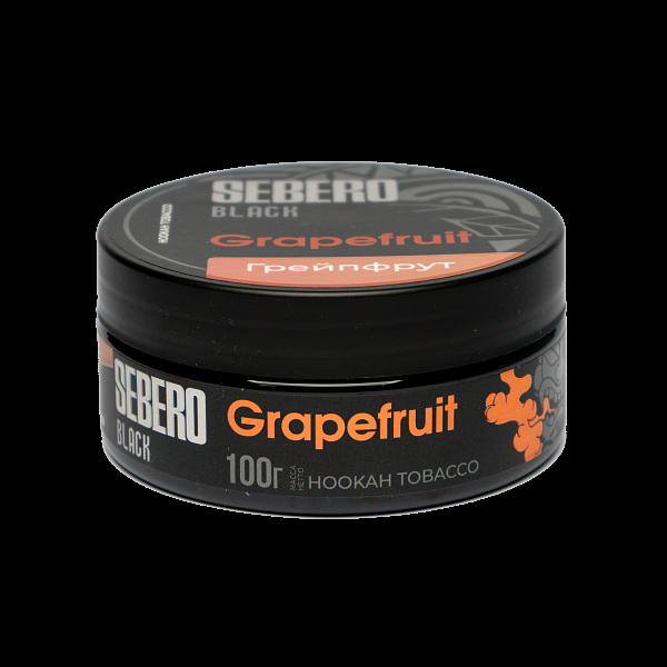 Табак SEBERO BLACK GRAPEFRUIT 100 гр в Мурманске