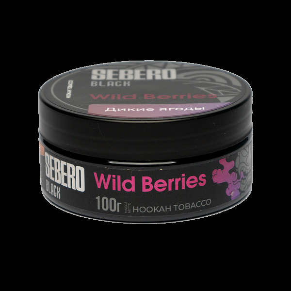 Табак SEBERO BLACK WILD BERRIES 100 гр в Мурманске
