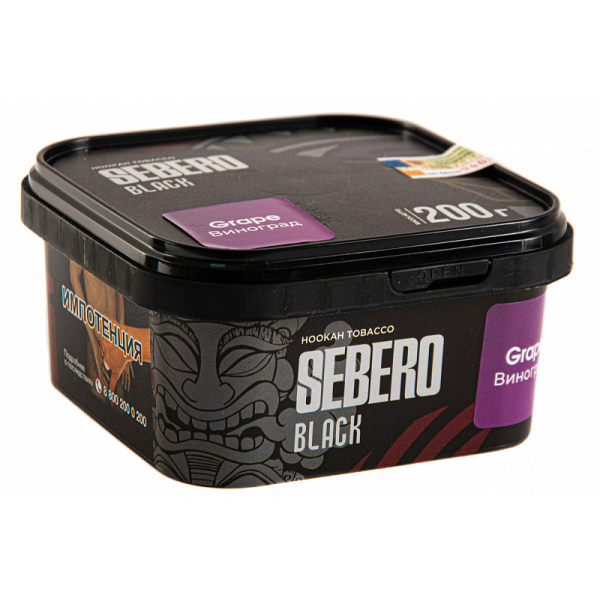Табак SEBERO BLACK GRAPE 200 гр в Мурманске