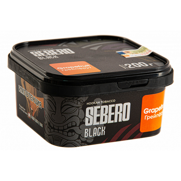Табак SEBERO BLACK GRAPEFRUIT 200 гр в Мурманске