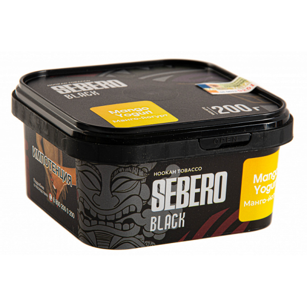 Табак SEBERO BLACK MANGO YOGURT 200 гр в Мурманске