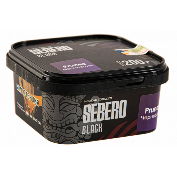 Табак SEBERO BLACK PRUNES 200 гр в Мурманске