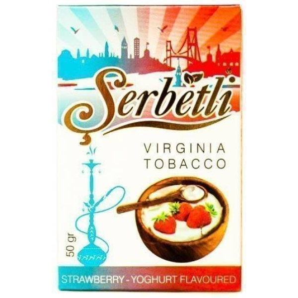 Табак Serbetli Strawberry Yoghurt 50 грамм в Мурманске