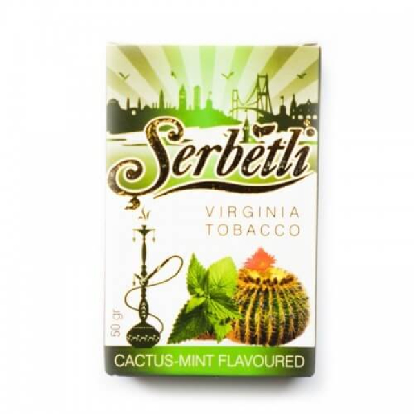 Табак Serbetli Cactus mint 50 грамм в Мурманске