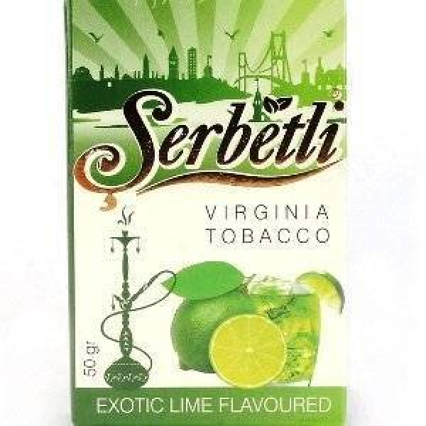 Табак Serbetli Exotic Lime 50 грамм в Мурманске