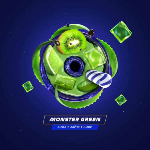 Паста Space Smoke LIGHT Mix Monster  Green (Зеленый Монстр) 30 гр в Мурманске