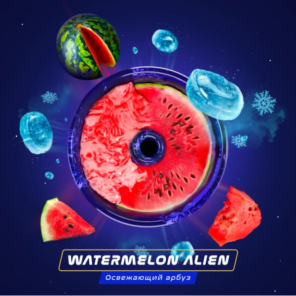 Паста Space Smoke ZERO Watermelon  Alien (Арбуз с  холодком) 30 гр в Мурманске