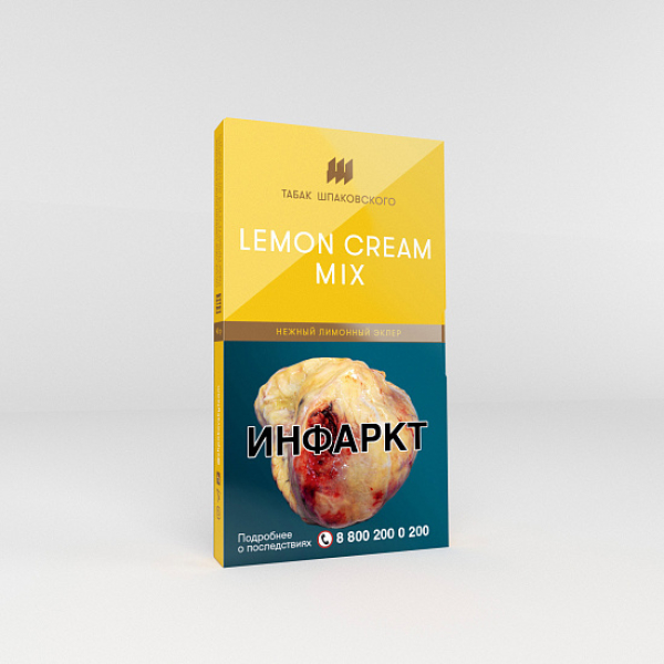 Табак Шпаковского Lemon Cream Mix (Лимонный эклер) 40 гр в Мурманске