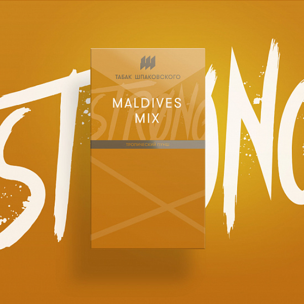 Табак Шпаковского Strong Maldives Mix (Тропический пунш) 40 гр в Мурманске